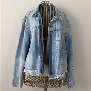 Free People denim jacket